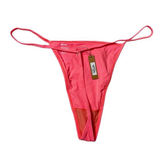 NWT Skims Fits Everybody T-String Thong in Sorbet Women’s 4X - Picture 2 of 7